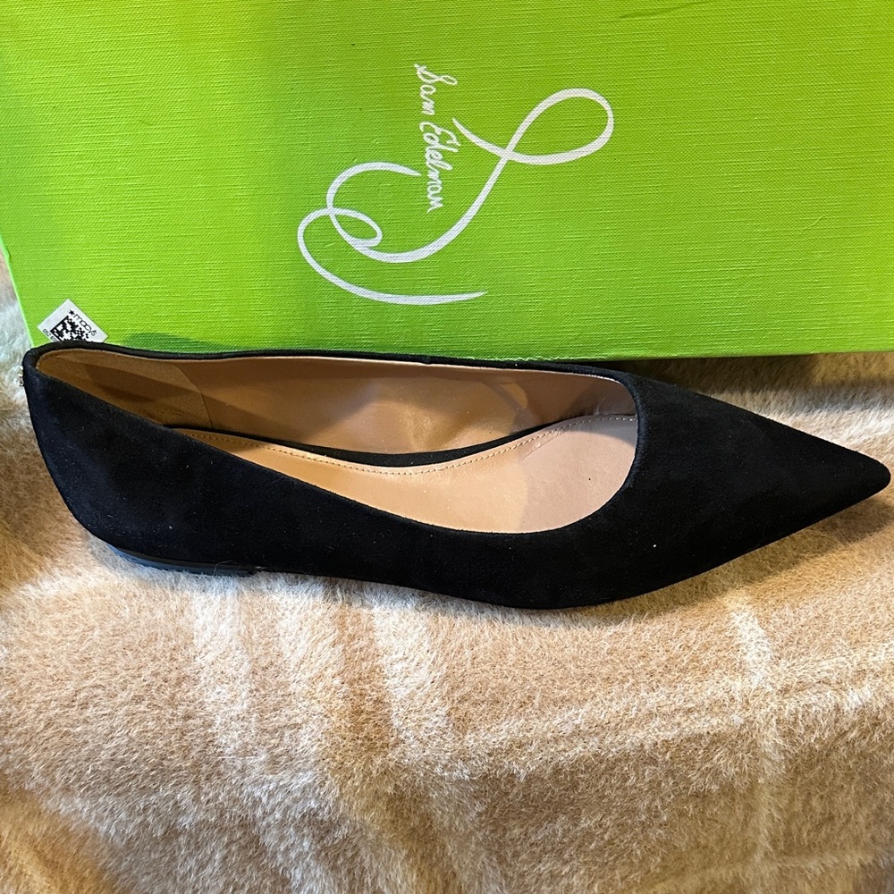 Sam Edelman Black Suede Women's Flats